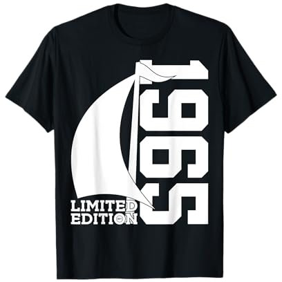 60 JAHRE SEGLER 1965 LIMITED EDITION SEGELN 60. GEBURTSTAG T-Shirt