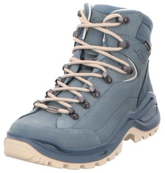 Lowa Renegade 100 GTX MID Ws Sportschuhe Damen Wanderschuhe Blau Freizeit