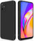 GiiYoon Coque pour Oppo A94 5G/Oppo A95 5G, Etui de Protection Antichoc Etui Housse Silicone Ultra-Mince avec Couche Intérieure en Fibre et Protection pour Caméra, Noir