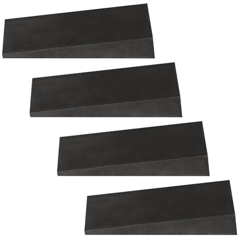 eoere 4 PCS Beveled Washers 7 Degree Triangle Flange Shim Right Angle Underpinning Tapered Wedges