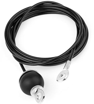 DIYCUT Gym Kabel Draht, Seilzug Fitness Verzinkt 3,5 Meter, Kabelzug Fitness mit Begrenztem Ball, Fitnessgerät Stahlseil, für Home Gym Riemenscheibensystem