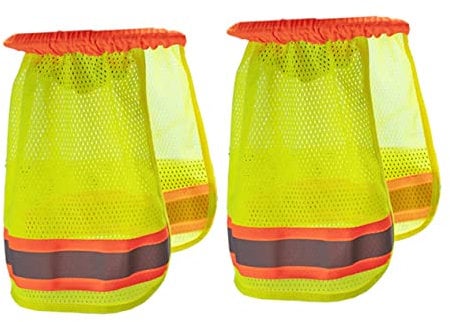 Homoyoyo Pièce De pour Chapeau De Soleil Filet D'ombrage Bande Réfléchissante pour Le Cou pour Le Jardinage La Randonnée Le Cyclisme