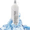 ZESION Transparent Frosted Texture Soft Flask, TPU Foldable Running Hydration Flask, for Hydration Packs/Running Vests-Running, Hiking, Cycling Folding Bottle-17 oz/500 ml