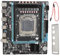 Scheda Madre del Computer, Scheda Madre Desktop DDR4 X99 a 4 Canali con Slot M.2, Scheda di Rete Gigabit, Scheda Madre PC per CPU LGA 2011-3