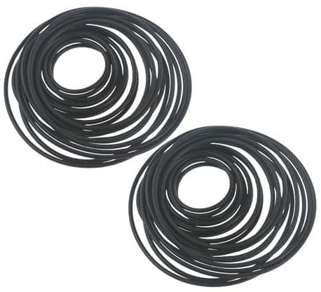 40 Stück Universal-Kassettenband, 1,5 mm Kassettenband, Antriebsriemen für Reparatur, Wartung, Rekorderriemen