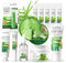 Shefave Aloe Vera Gesichtspflege Set, Geschenkset Frauen, Skincare Set mit Augenpads, Gesichtsreinigung, Serum, Creme, Lippenbalsam, Handcreme, Schlafmaske, Beauty-Geschenksets, Gegen Augenringe