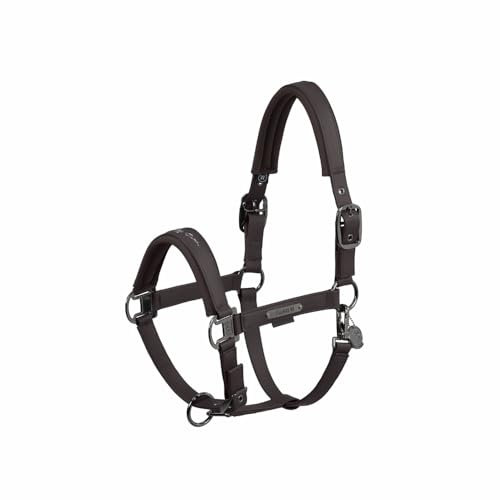 Eskadron Double Pin Faux Lether braun - WARMBLUT