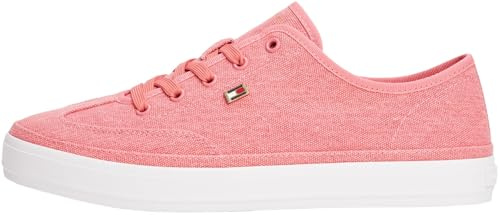 Tommy Hilfiger Damen Vulcanized Sneaker Washed Canvas Low Top