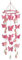 Reykentu Tragbares Kinderzimmer-Mobiles Schmetterlinge Krippe Ball Ornament Handgefertigte Ornament für Interessantes und niedliches Design Zuhause