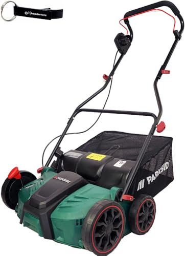 HEADNMORE® Parkside PLV 1500 Scarificateur électrique 2 en 1 avec porte-clés HEADNMORE®