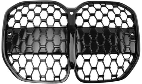 YCYHMHH Für BMW 4er G22 G23 21-2023 Frontgrill Grill Ersatz ABS Glänzend Schwarz