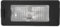 eMagTech Kennzeichenbeleuchtung Hinten 1K9943021 5N0943021 5N0943021A 5N0943021B Kompatibel mit Skoda Octavia Mk3 5E5 Kombi 2013–2017