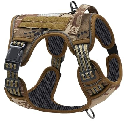 Collier pour Chien - Harnais Vestiaire Solide pour La Promenade - Accessoires pour Chiens De Taille Moyenne Éducation Randonnée Course Camping Promenades Quotidiennes Extérieur