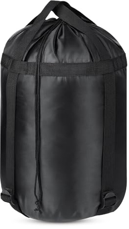 Jxiwfvl 15L Sleeping Bag Stuff Sack, Sleeping Bag Cover Waterproof, Compression Stuff Sack Water Resistant Cover Sacks Organizer - Great Bags Clothes Camping Hiking Travel