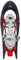 Ferrino - Felik Special Ciaspole da Neve, Rosso, 34/48