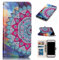 nancencen Gemalte Serie Handyhülle für iPhone 7 Plus / 8 Plus Hülle mit Ständer, Premium PU Leder Brieftasche Schutzhülle [Anti-Kratzer] Flip Case Cover Stoßfeste Klapphülle, Sonnenblume