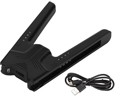 Dual Grip Ladecontroller für Schalter, Typ C Komfortgriff Links Rechts Ladegerät Tragbarer Controller-Halter Griff für Linker Rechter Griff