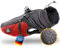 Tierhood Regenmantel Hund [MIT THERMOFUTTER]- Hunderegenmantel wasserdicht- Reflektierende Regenjacke Hund - Hundemantel inkl. Geschirr Wasserdicht