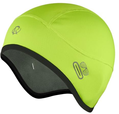 ROTTO Fahrradmütze Laufmütze Herren Damen Warm Winddichte Wintermütze Helm-Unterziehmütze Sportmütze für Radfahren Laufen Skifahren Wintersport
