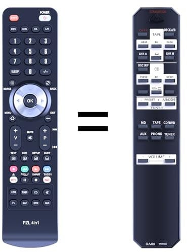 GOUYESHO Nuovo telecomando di ricambio RAX9 V499920 per Yamaha AX 596 AX 496 AX396