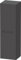 Duravit No.1 Halbhoher Badezimmerschrank Graphit Matt 400x360x1320mm