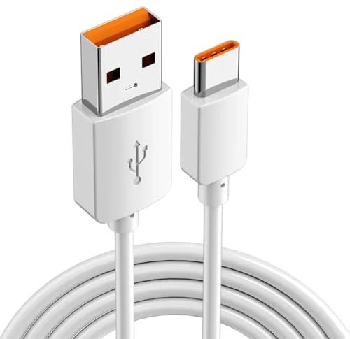 Premium Charger 100W USB-C Cable for Super Fast Charging - Compatible with Samsung S23/S22 Ultra, Huawei P30 Pro, Xiaomi, Redmi, OnePlus 6A and More (1.5m) USB C