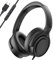 ADOOPE Wired Over-Ear Headphones with USB C Connector, Hi-Fi Stereo Sound, Noise-Isolating Ear Cups, Comfortable Fit for USB C Devices (No Bag, Black)
