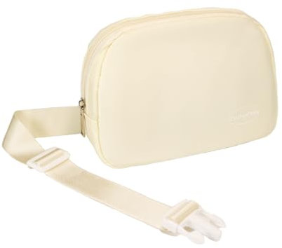 CetthooFazay Crossbody Bag Schultertasche, Wasserabweisend Stylische Handy Umhängetasche mit verstellbarem Gurt Casual Handtasche für Arbeit, Reisen, Alltag Beige