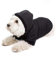 GOODS+GADGETS Schwarzer Hundemantel mit Kapuze; Schicke Hunde-Jacke Hundeanorak für Ihren Hund; Größe XS (23 cm)