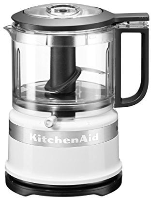 KitchenAid 5KFC3516 Classic Mini Food Processor, 240 W, 830 ml, White, 5KFC3516BWH