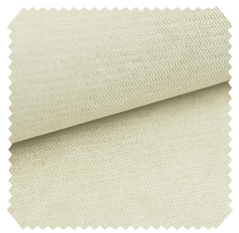 novely® ORMONT - Samtiger Chenille-Stoff - Robuster Möbelstoff - Polsterstoff in 18 Farben - Pflegeleichte Meterware 1lfm | Farbe: 02 Champagner
