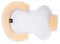 Merauno Full Active Soft Gel-Pad Voll Lammfell Sattelunterlage Memory Lammfell Gel Pad Stoßdämpfende Anti-Rutsch-und Luft-Release