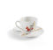 Seletti Kintsugi Tazzina con piattino in porcellana e oro 24 carati mod. 2