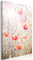 decomonkey Bilder Mohnblumen 80x120 cm 1 Teilig Leinwandbilder Bild auf Leinwand Vlies Wandbild Kunstdruck Wanddeko Wand Wohnzimmer Wanddekoration Deko Blumen Natur