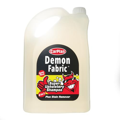 CarPlan CDF005 5L Demon Fabric Super Upholstery Shampoo Cleaner 5 Litre