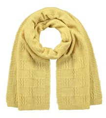 Barts Anye Scarf Schal, Yellow, Uni für Damen