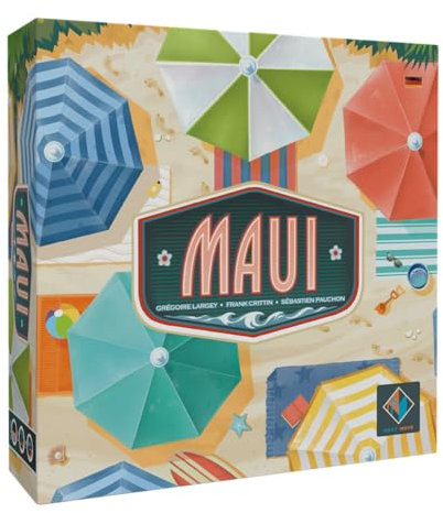 Next Move Games | Maui | Familienspiel | Brettspiel | 2-4 Spieler | Ab 8+ Jahren | 30 Minuten | Deutsch