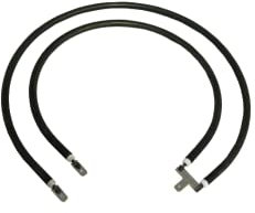 SPEEM | Resistencia para brasero 475+365W | Para calentar y proporcionar calor | Recambio resistencia doble blindada para brasero eléctrico | Conexión por terminales tipo faston | Elemento calefactor
