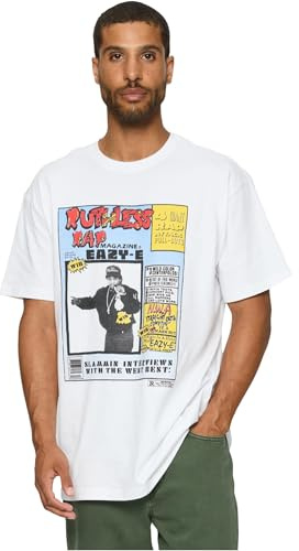 Merchcode Herren Eazy-E Rap Magazine Oversize Tee