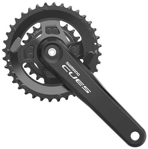 SHIMANO Crankset 9/10/11-speed Kurbeln, Mehrfarbig (Mehrfarbig), Einheitsgröße