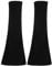 MilyaDE Lose Beinwärmer Stulpen Baumwoll Stretch Gothic Lange Strümpfe Legwarmers Beinstulpen Kniestrümpfe, Schwarz