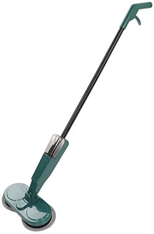 Cordless Electric Mop, 90° Rotation Electric Spin Mop with 4 Soft Mop Pads Rechargeable Scrubber for Hardwood Tile & Laminate Floors, 60 Mins Powerful Floor Cleaner
