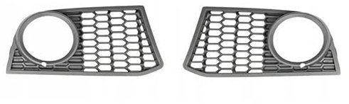 SBTRKT Nebelscheinwerfer Grill Auto-Frontstoßstangen-Lünettengitter Für BMW 5er F10 F11 M-Stil 2011–2016 Lampenabdeckung