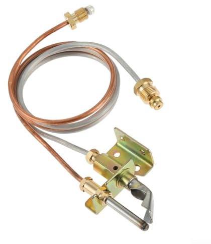 Kit universale per termocoppia a gas, 50 cm, kit di montaggio termocoppia per scaldabagno, accessori di ricambio per gas naturale
