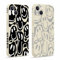 Pnakqil 2 Pezzi Cover per Apple iPhone 13 Mini 5,4 Divertente Smorfia Deformazione Sorriso Face Disegno Morbido Donne Protezione Sottile Anti Fotocamera Silicone TPU Custodia Morbida Antiurto Case