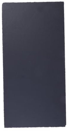 Garneck Bandeja De Pizarra Rectangular Para Comidas Occidentales Perfecta Para Pasteles y Sushi 40x20 Cm