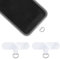 2Stück Telefon Halteband Patch, Transparent Multifunktional Handy Lanyard Patch Handykette Halterung Handy Patch Lanyard Adapter Universale Handykette Telefon Patch Kompatibel Mit Den Meisten Phone