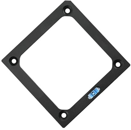 Socket Back Box Cutting Template, Socket Plug Stencil Tool - Base Base Box Mould with Leveling Bubble | Hole Opener Template for Sockets for Precise Positioning