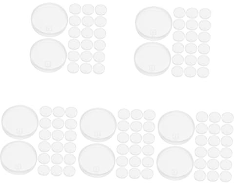 STOBOK 100pcs Mosaic Glue Quilling Paper Crafts Glue Spreaders Craft Quilling Plate Plastic Tray