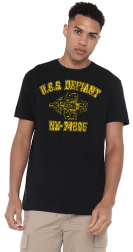 Star Trek Unisex Defiant Athletic Unisex T Shirt T-Shirt